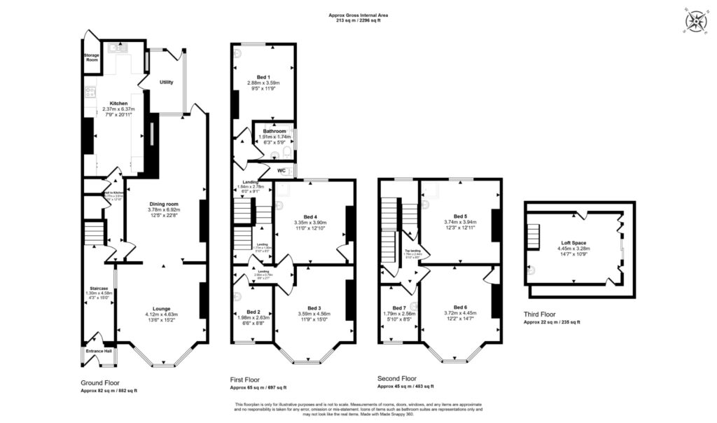 RICS Compliant Floorplan in Kent